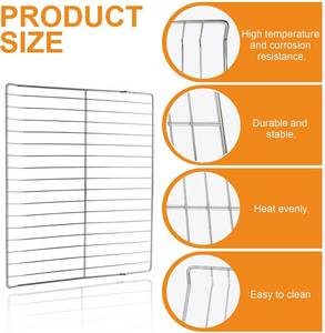 lot 1576 image: WB48T10095 Oven Rack for GE StoveOven, 23.75 x 17.4, 304 SS