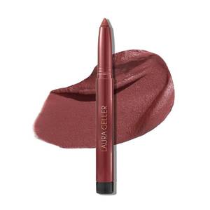 lot 1620 image: LAURA GELLER Kajal Lip Color  Transfer-Proof, Built-In Sharpener  Mulberr