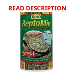 lot 1645 image: 2 bottles of Tetra Food Variety for Aquatic Turtles, Newts & Frogs, Dry Rep