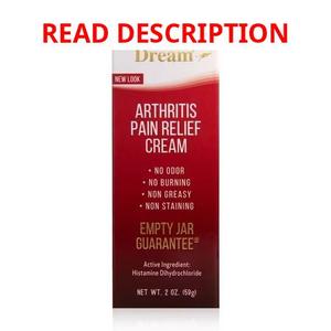 lot 1646 image: Australian Dream Arthritis Pain Relief Cream - Soothing & Non-Greasy - Powe