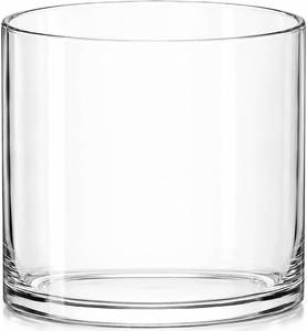 lot 1713 image: Royal Imports Flower Glass Vase Centerpiece - Cylinder 8x8 Clear