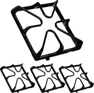 lot 1714 image: $51 WB31K10034 Cast Iron 4-Burner Stove Grate for GE Gas Range 8.5x8.5 in