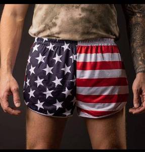 lot 1726 image: Grunt Style RangerRuck Style Shorts - American Flag - 2XL