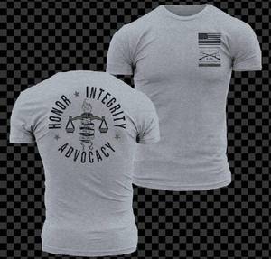 lot 1732 image: Grunt Style Foundation T-Shirt - Heather Gray - 2XL