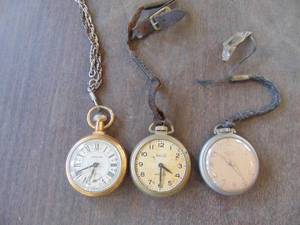 lot 4848 image: 3 Pocket Watches