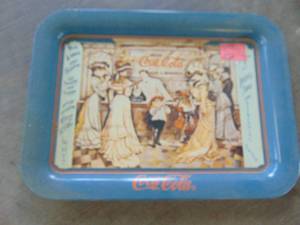 lot 4914 image: Coca-Cola tray