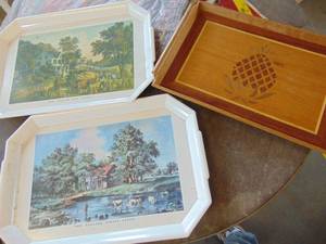 lot 4921 image: Serving trays