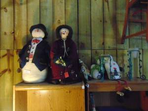lot 4986 image: Snowman Decor