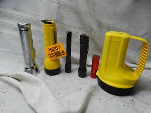 lot 25257 image: Lot of various flashlights
