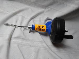 lot 25193 image: KOBALT 25ft Drum auger power drill adapter for drains