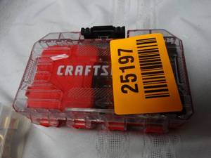 lot 25197 image: CRAFTSMAN Screwdriver Bit Set