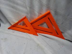 lot 25223 image: Speed Squares or Rafter squares