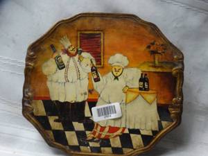 lot 27914 image: The Fat Chef Decorative Plate
