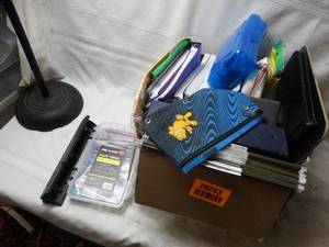 lot 26293 image: Lot of Misc. Office Supplies School Supplies