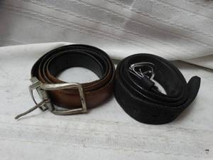 lot 26255 image: Lot of two Belts