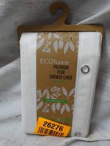 lot 26276 image: ECO Luxe Premium shower liner NEW