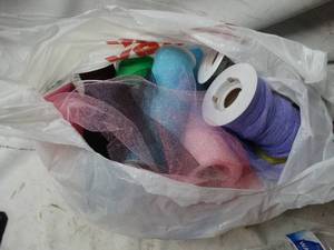 lot 26286 image: Lot of misc ribbon for crafts