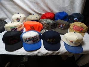 lot 26230 image: HUGE Lot of Mens hats collectors