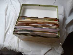 lot 27979 image: personal messages cards to friends and family cards