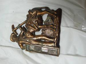 lot 27984 image: Cowboy wall decoration