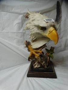 lot 27942 image: American Bald Eagle Statue