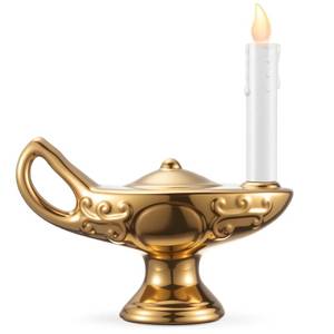 lot 45 image: Teenyyou 1 Pc Nurse Graduation Lamp Nursing Lamp for Pinning Ceremony Battery Powered Nightingale Lamps Nurse Week Gift LED Candle (Batteries Not Included) (Gold,Large) - Retail $547