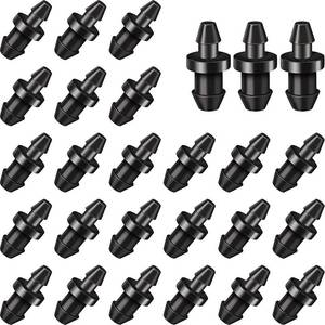 lot 99 image: 60 Pieces Drip Irrigation 14 Barbed Tubing End Plugs,Barbed Connectors End Cap for Drip or Sprinkler Systems - Retail $5