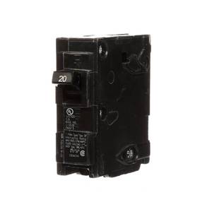 lot 191 image: Siemens Q120 20-Amp Single Pole Type QP Circuit Breaker - Retail $7