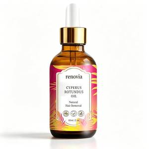 lot 209 image: Renovia Cyperus Rotundus Oil, Renovia Cyperus Rotundus Oil for Hair Removal, Pore Minimizer, Moisturizing & Soothing, Natural Herbal Hair Removal Oil for All Skin Types (1 PCS) - Retail $16