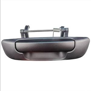 lot 212 image: Lcyolada Metal Tailgate Handle Latch Compatible with 2002-2009 Dodge Ram 1500 2500 3500, Replace# 55276237AA 80165, Textured Black - Retail $28