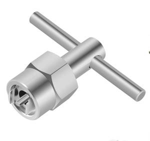 lot 220 image: 1 Pack Dual Seal Replacement Cartridge With 104421 Cartridge Removal Tool, Compatible with Moen 1225 1225B, One Handle Bathroom Faucet Cartridge, for Single Handle FaucetShowers, Brass - Retail $23