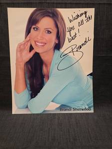 lot 50985 image: Brandi Sherwood Signed 8x10 Photo