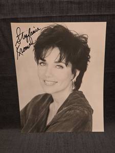 lot 50990 image: Stefanie Kramer Signed 8x10 Black and White Photo