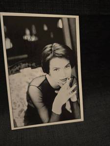 lot 50995 image: Signed Black and White Celebrity Portrait Photo