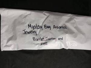 lot 60340 image: Mystery Bag Assorted Jewelry Bracelets Earrings and More