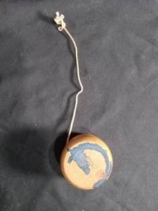 lot 60348 image: Wooden Yo-Yo with String