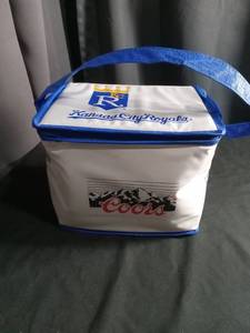 lot 60357 image: Coors Kansas City Royals Insulated Cooler Bag with Calendar