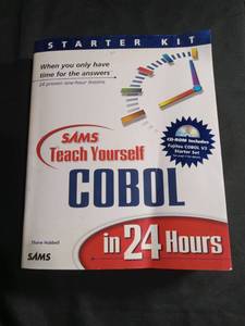 lot 60368 image: SAMS Teach Yourself COBOL in 24 Hours Starter Kit with CD-ROM
