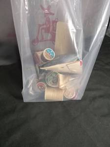 lot 60399 image: Sewing & Craft Supplies Lot Hand Sewing Thread Needles Buttons