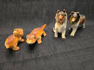 lot 40224 image: Ceramic Animal salt and pepper shaker Collection