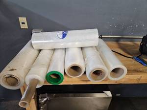lot 1079 image: Stretch Wrap Film Rolls Lot of 7