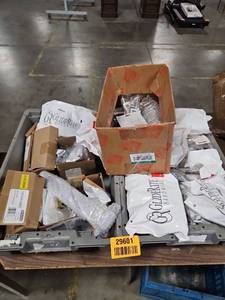 lot 29601 image: 100s of Hardware Cabinet Hardware Lot Mixed Parts Fasteners $1000s in Retail All New Knobs and Drawer Pulls