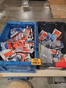 lot 29605 image: Hardware Lot Casters and More Volume Totes Included