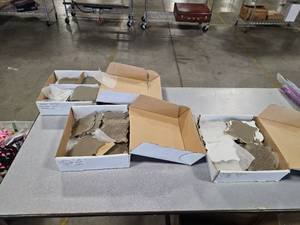 lot 29626 image: Glazzio Decorative Tiles Lot Sheets 3 Different Pattern Finishes $$$$