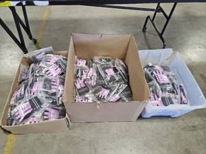 lot 29636 image: Trideer Ventilated Workout Gloves NEW 100 Pairs  Well over $1k Retail Various Sizes