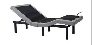 lot 59599 image: Structures M455 Adjustable Bed Base. Twin XLSplit King. This bed came on Amazon Liquidation truck load. Retail for $1500 I have never really messed with it. Selling as is. Might work.  Might need some work.