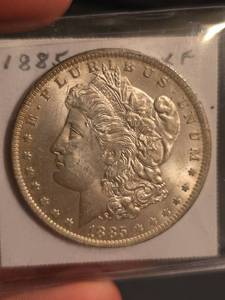 lot 69 image: 1885-O XF Morgan silver dollar