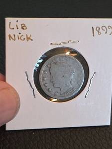 lot 148 image: 1899 V Nickle