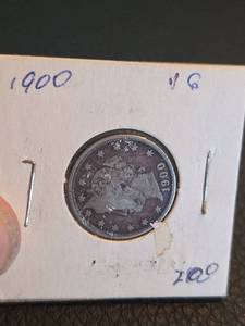 lot 149 image: 1900 V Nickle