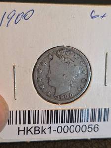 lot 150 image: 1900 V Nickle